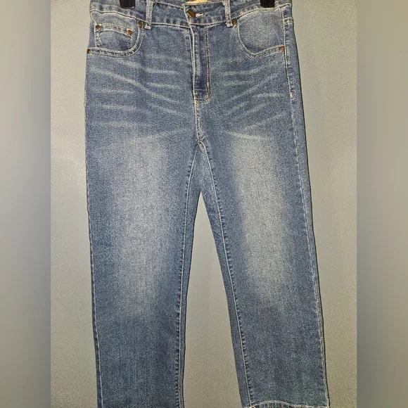 Red Star Womans Capri Jeans Size 8 - Picture 1 of 12